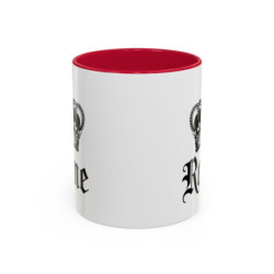 Tasse Reine avec Couronne – Mug Femme Élégant et Royal – Cadeau Reine du Quotidien – Noir Bleu Rouge – 325 ml