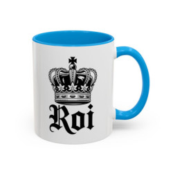 Tasse Roi avec Couronne Royale – Mug Homme Élégant Design Royal – Cadeau Masculin Chic