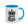 Tasse Roi avec Couronne Royale – Mug Homme Élégant Design Royal – Cadeau Masculin Chic
