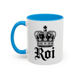 Tasse Roi avec Couronne Royale – Mug Homme Élégant Design Royal – Cadeau Masculin Chic