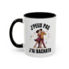 Tasse Bachata “J’peux pas j’ai Bachata” – Mug Danse Latine Noir Bleu Rouge – Cadeau Danseur Bachata 325ml