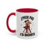 Tasse Bachata “J’peux pas j’ai Bachata” – Mug Danse Latine Noir Bleu Rouge – Cadeau Danseur Bachata 325ml