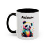 Tasse Personnalisable Panda Aquarelle avec Prénom – Mug Animal Coloré – Cadeau Mignon