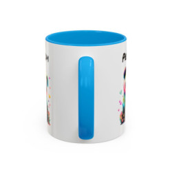 Tasse Personnalisable Panda Aquarelle avec Prénom – Mug Animal Coloré – Cadeau Mignon