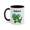 Tasse Personnalisable Crocodile Cartoon Dab – Mug Animal Drôle – Cadeau Enfant ou Adulte – Céramique 325ml