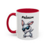 Tasse Personnalisable Lapin Dab Cartoon – Mug Animal Drôle – Cadeau Original Enfant ou Adulte