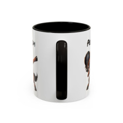 Tasse Personnalisable Cheval Dab – Mug Animal Drôle – Cadeau Original Fun – Céramique 325ml