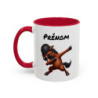 Tasse Personnalisable Cheval Dab – Mug Animal Drôle – Cadeau Original Fun – Céramique 325ml