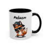 Tasse Personnalisable Renard Dab – Mug Animal Drôle – Cadeau Fun Enfant ou Adulte – Céramique 325ml