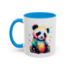 Tasse Panda Aquarelle Multicolore – Mug Animal Mignon – Cadeau Nature Artistique – Céramique 325ml
