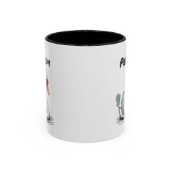 Tasse Cygne Pet  Humoristique – Mug Animal Drôle – Cadeau Original Personnalisable – Céramique 325ml