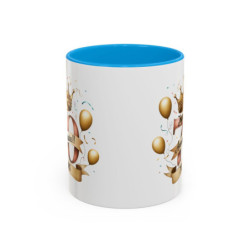 Tasse Joyeux 70e Anniversaire – Mug Anniversaire 70 Ans Élégant – Cadeau Original Anniversaire – Céramique 325ml