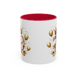 Tasse Joyeux 70e Anniversaire – Mug Anniversaire 70 Ans Élégant – Cadeau Original Anniversaire – Céramique 325ml