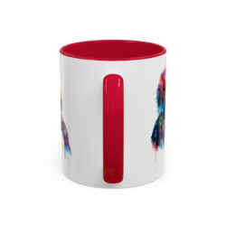 Mug Gorille Artistique – Tasse Animal Moderne Colorée – Cadeau Original – Céramique 325 ml