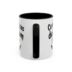 Mug Humour Ce n’est pas du Rhum – Tasse Drôle Texte – Cadeau Humoristique – Céramique 325 ml