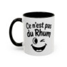 Mug Humour Ce n’est pas du Rhum – Tasse Drôle Texte – Cadeau Humoristique – Céramique 325 ml
