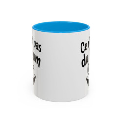 Mug Humour Ce n’est pas du Rhum – Tasse Drôle Texte – Cadeau Humoristique – Céramique 325 ml