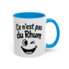Mug Humour Ce n’est pas du Rhum – Tasse Drôle Texte – Cadeau Humoristique – Céramique 325 ml