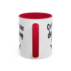 Mug Humour Ce n’est pas du Rhum – Tasse Drôle Texte – Cadeau Humoristique – Céramique 325 ml