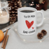 Mug amour message tendre – Tu es mon âme-chieur – Tasse couple humour affectueux – Cadeau original romantique