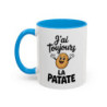 Tasse Humour J’ai Toujours la Patate – Mug Pomme de Terre Cartoon – Cadeau Drôle Motivation Café 325ml