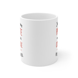 Mug comptable humour – Je ne suis pas parfaite mais comptable – Tasse citation métier – Cadeau original collègue bureau