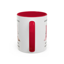 Tasse Humour Noir La Vie C’est Comme du PQ – Mug Drôle et Vulgaire – Cadeau Humour Décalé 325ml