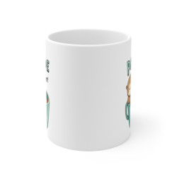 Mug Pause Flem’ – Tasse Loutre Mignonne – Idée Cadeau Humoristique – Amateurs de Café Thé – Design