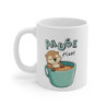 Mug Pause Flem’ – Tasse Loutre Mignonne – Idée Cadeau Humoristique – Amateurs de Café Thé – Design