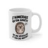 Mug Hérisson Humoristique – J’aimerais qu’on Arrête de Me Réveiller à 13h du Matin – Tasse Drôle Animaux