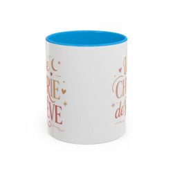 Tasse Une Chérie de Rêve – Mug Message Amour Romantique – Cadeau Femme Anniversaire Saint-Valentin 325ml