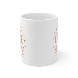 Mug Une Chérie de Rêve – Tasse Amour Romantique – Idée Cadeau Femme Couple – Design Doux et Élégant