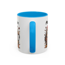 Tasse Personnalisée Prénom Poule Café – Mug Humour Matin Énergique – Cadeau Original 325ml