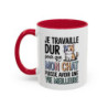 Tasse Humour Mon Chat Vie Meilleure – Mug Chat Mignon pour Amoureux des Chats – Cadeau Propriétaire de Chat 325ml