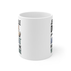 Mug Je Travaille Dur Pour Que Mon Chat Puisse Avoir Une Vie Meilleure – Tasse Humour Propriétaire Chat