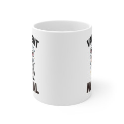 Mug Vachement Normal – Tasse Humour Vache Délirante – Idée Cadeau Drôle Amoureux des Animaux