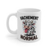 Mug Vachement Normal – Tasse Humour Vache Délirante – Idée Cadeau Drôle Amoureux des Animaux