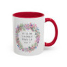 Tasse Et Si On S’Aimait Pour La Vie – Mug Couronne Fleurie Romantique – Cadeau Couple Amour Mariage