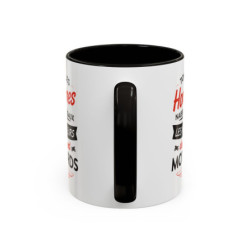 Tasse Motard Humour – Tous les Hommes Naissent Égaux les Meilleurs Deviennent Motards – Mug Cadeau Passion Moto
