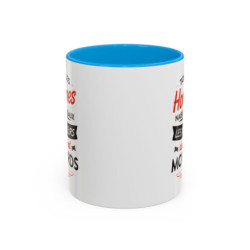 Tasse Motard Humour – Tous les Hommes Naissent Égaux les Meilleurs Deviennent Motards – Mug Cadeau Passion Moto