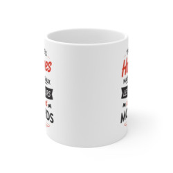 Mug Motard Humour – “Tous Les Hommes Naissent Égaux Les Meilleurs Deviennent Motards” – Tasse Moto 325ml