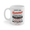 Mug Motard Humour – “Tous Les Hommes Naissent Égaux Les Meilleurs Deviennent Motards” – Tasse Moto 325ml