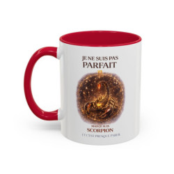 Tasse Signe Astrologique Scorpion Humour – Je Ne Suis Pas Parfait Mais Je Suis Scorpion – Mug Horoscope