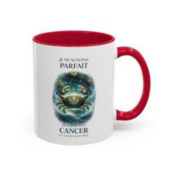 Tasse Signe Astrologique Cancer Humour – Je Ne Suis Pas Parfait Mais Je Suis Cancer – Mug Horoscope Cadeau Original
