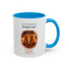Tasse Signe Astrologique Lion Humour – Je Ne Suis Pas Parfait Mais Je Suis Lion – Mug Horoscope Cadeau Original 325ml