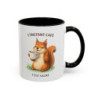 Tasse Café Humour Écureuil – L’Instant Café C’est Sacré – Mug Original Amoureux du Café Cadeau Drôle