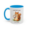 Tasse Café Humour Écureuil – L’Instant Café C’est Sacré – Mug Original Amoureux du Café Cadeau Drôle