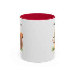 Tasse Café Humour Écureuil – L’Instant Café C’est Sacré – Mug Original Amoureux du Café Cadeau Drôle
