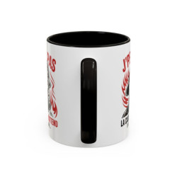 Tasse Pompier Humour – J’Peux Pas La Caserne M’Attend – Mug Cadeau Pompier Original Caserne Pompiers 325ml