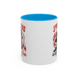 Tasse Pompier Humour – J’Peux Pas La Caserne M’Attend – Mug Cadeau Pompier Original Caserne Pompiers 325ml